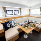 Lagoon 39 Catamaran Charter Indoor dining