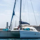 Lagoon 410 Catamaran Charter Anchored