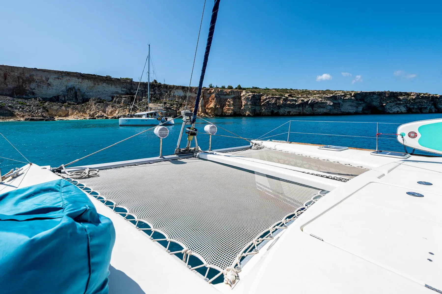 Lagoon 410 Catamaran Charter Back