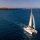 Lagoon 410 Catamaran Charter Sailing